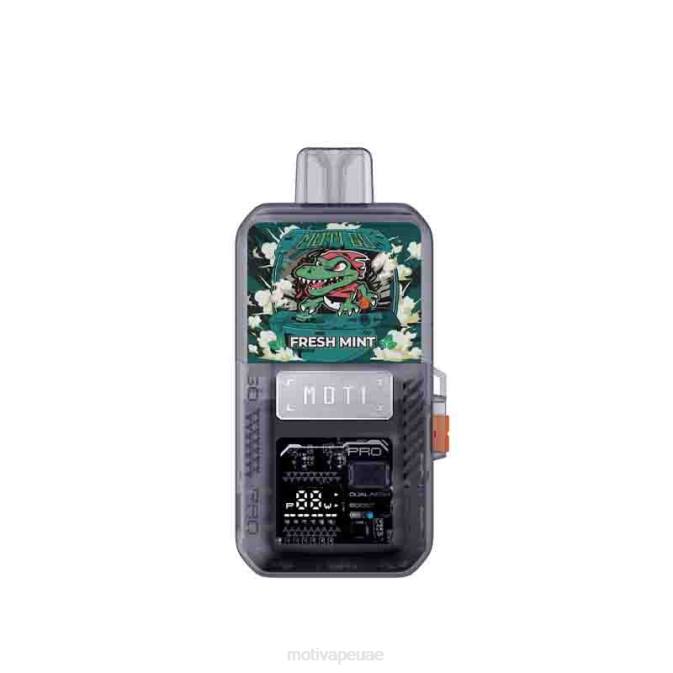 MOTI vape Abu Dhabi - MOTI Go Pro جراب + جهاز يمكن التخلص منه نعناع طازج 8624Y80