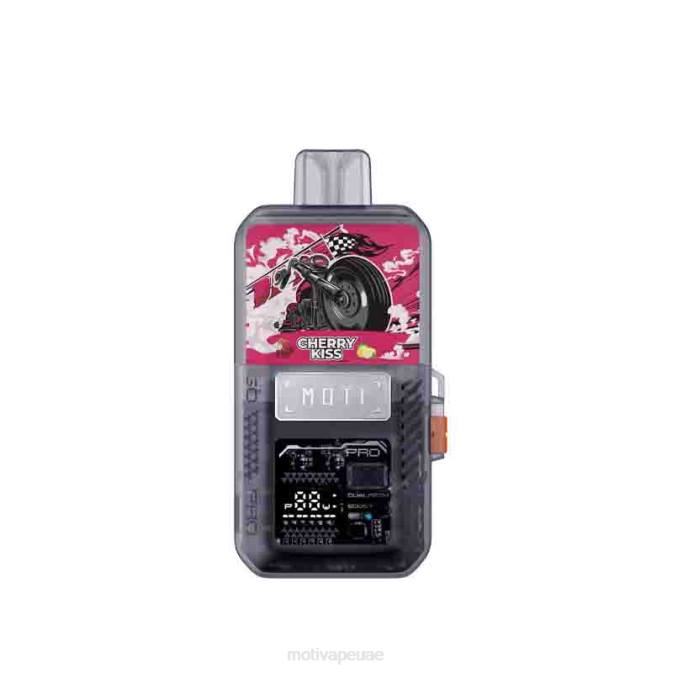 MOTI vape charging UAE - MOTI Go Pro جراب + جهاز يمكن التخلص منه قبلة الكرز 8624Y85