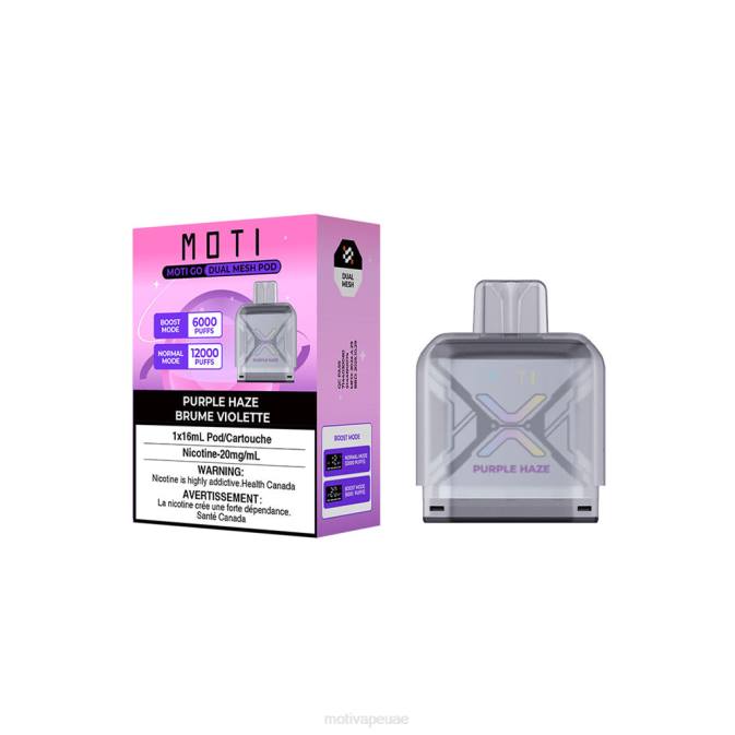 MOTI vape near me - MOTI Go Pro جراب يمكن التخلص منه ضباب أرجواني 8624Y94