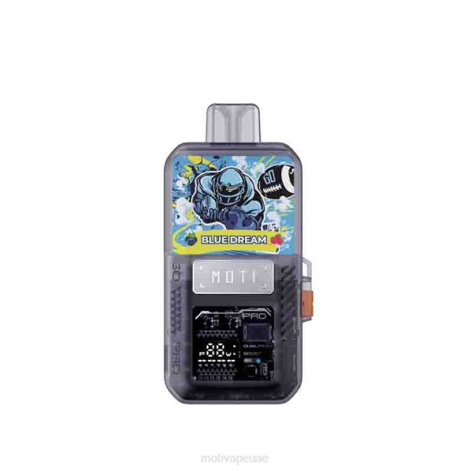 MOTI vape pods UAE - MOTI Go Pro جراب + جهاز يمكن التخلص منه حلم ازرق 8624Y82