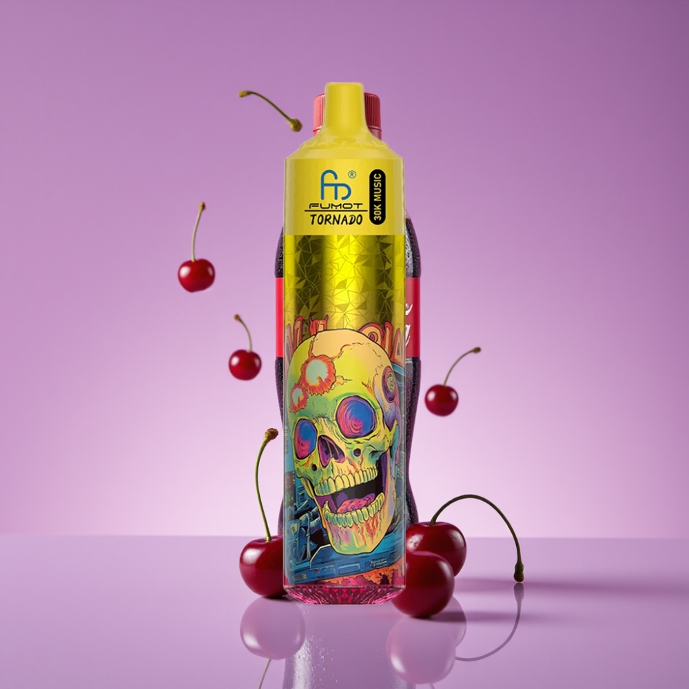 Fumot RandM Tornado 30000 30mL 5% 1.0Ohm كرز كوكا