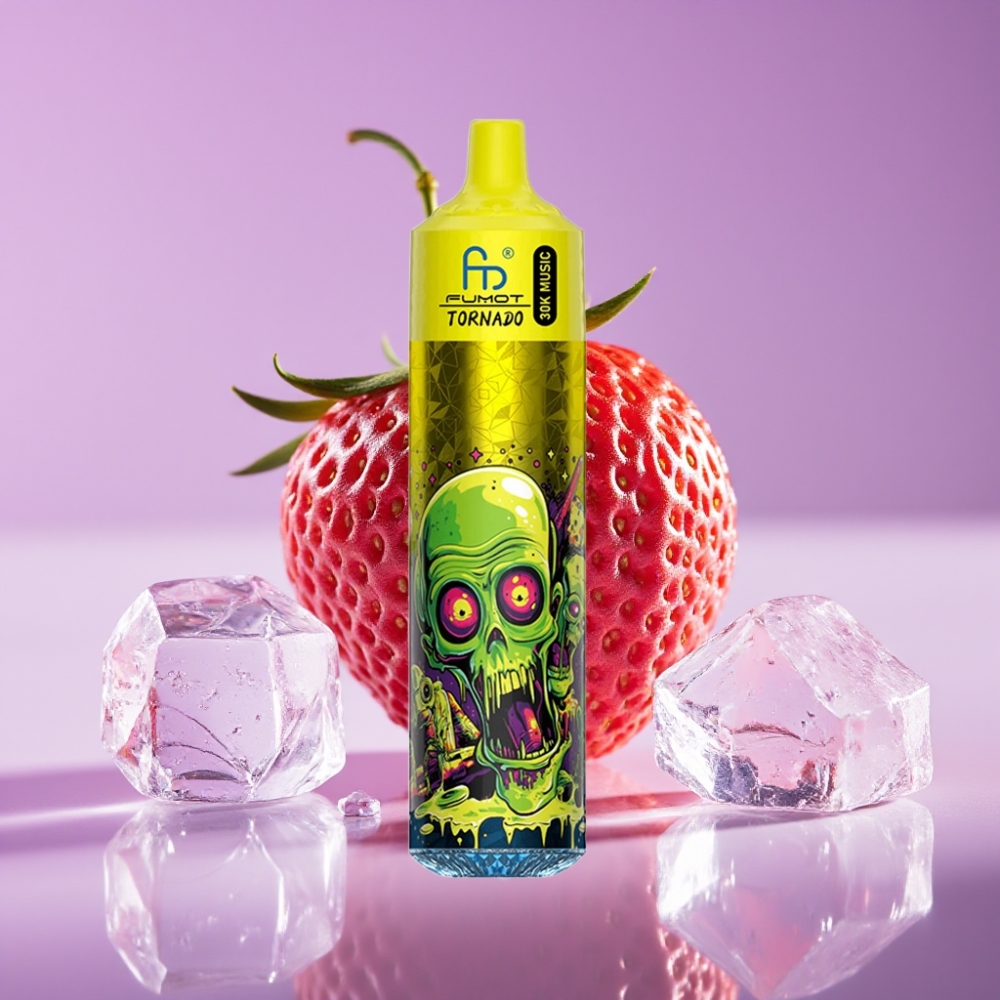 Fumot RandM Tornado 30000 Puffs 30mL 5% Strawberry Ice