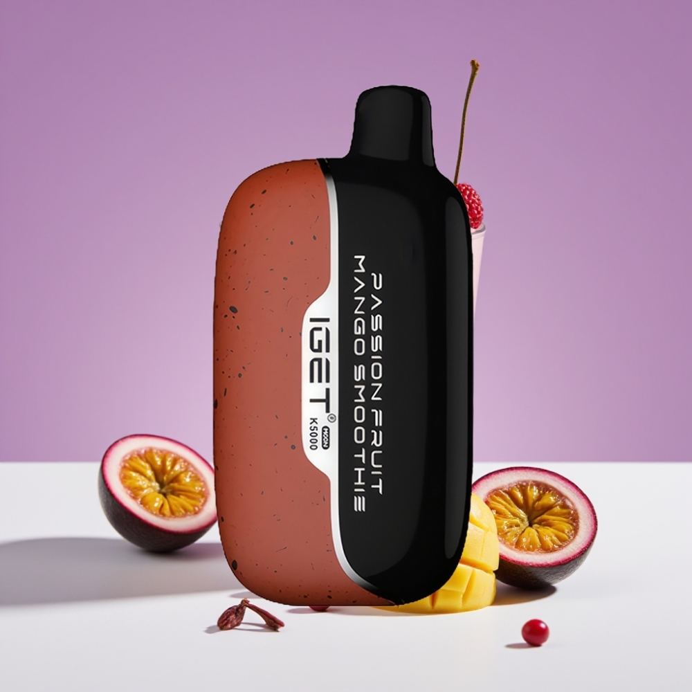 IGET Moon K5000 Puffs 81.5g PC 1.35 Ohm عصير مانجو وماراكويا