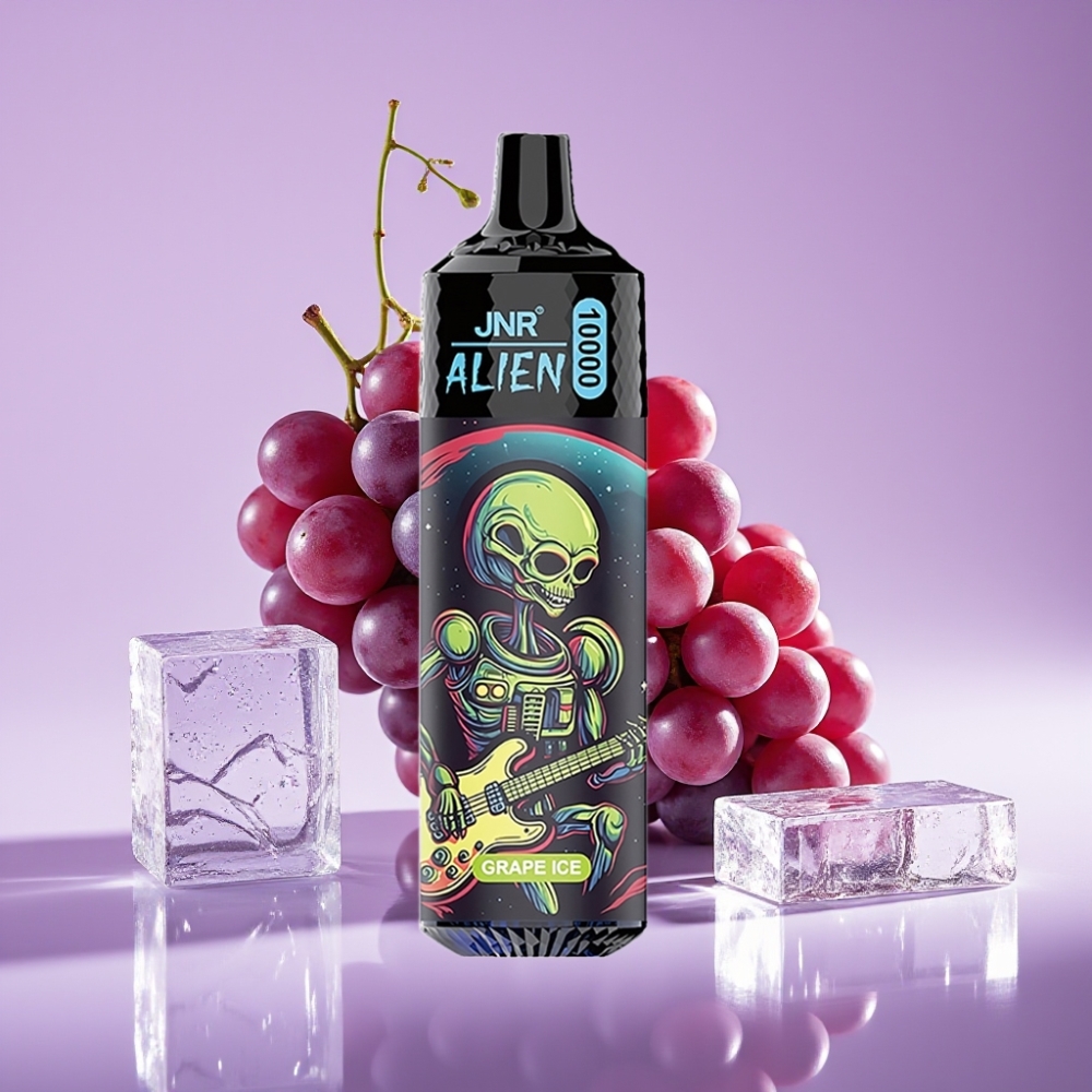 JNR Alien 10000 Puffs 850mAh 20ml جراب آيس