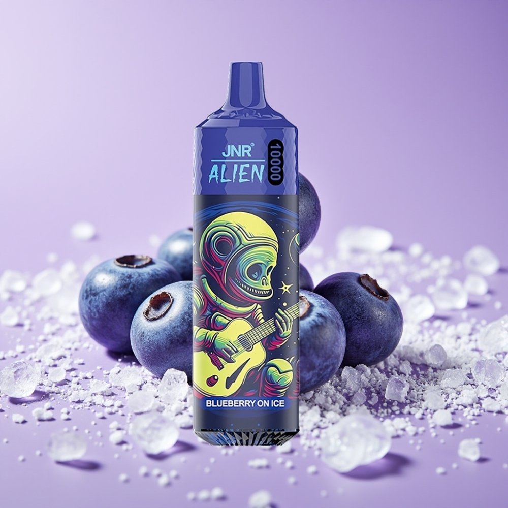 JNR Alien 10000 Puffs 850mAh 20ml Type-C Blueberry On Ice