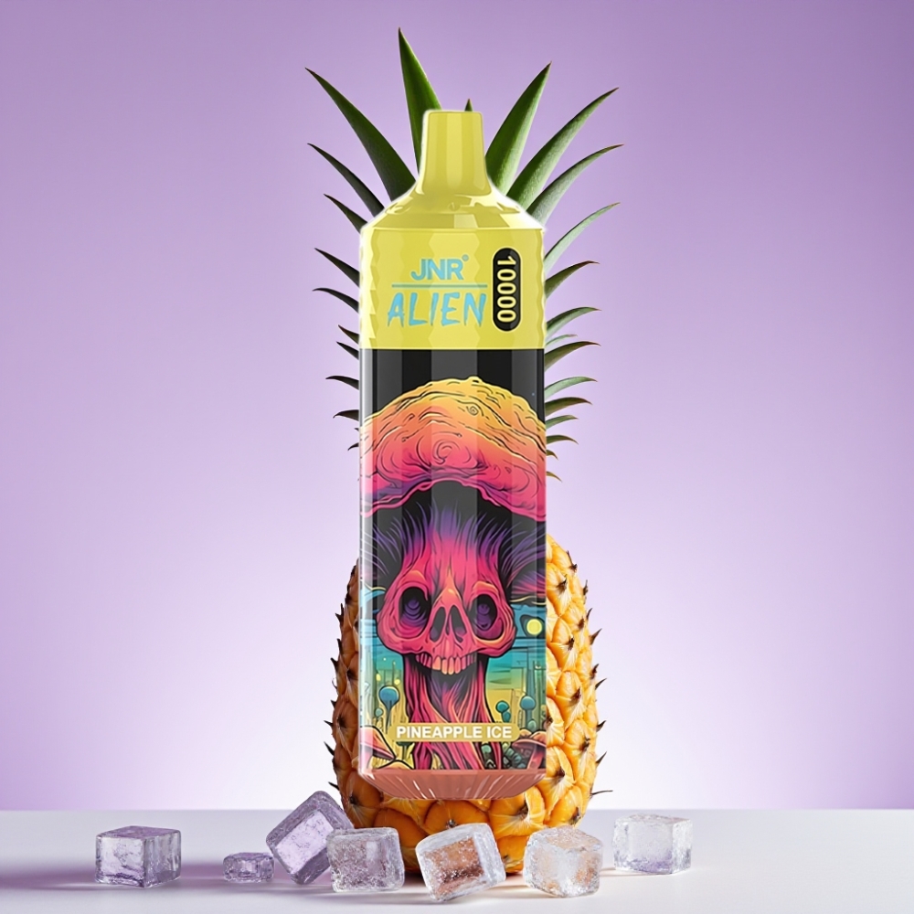JNR Alien 10000 Puffs 850mAh 20ml Type-C أناناس مثلج