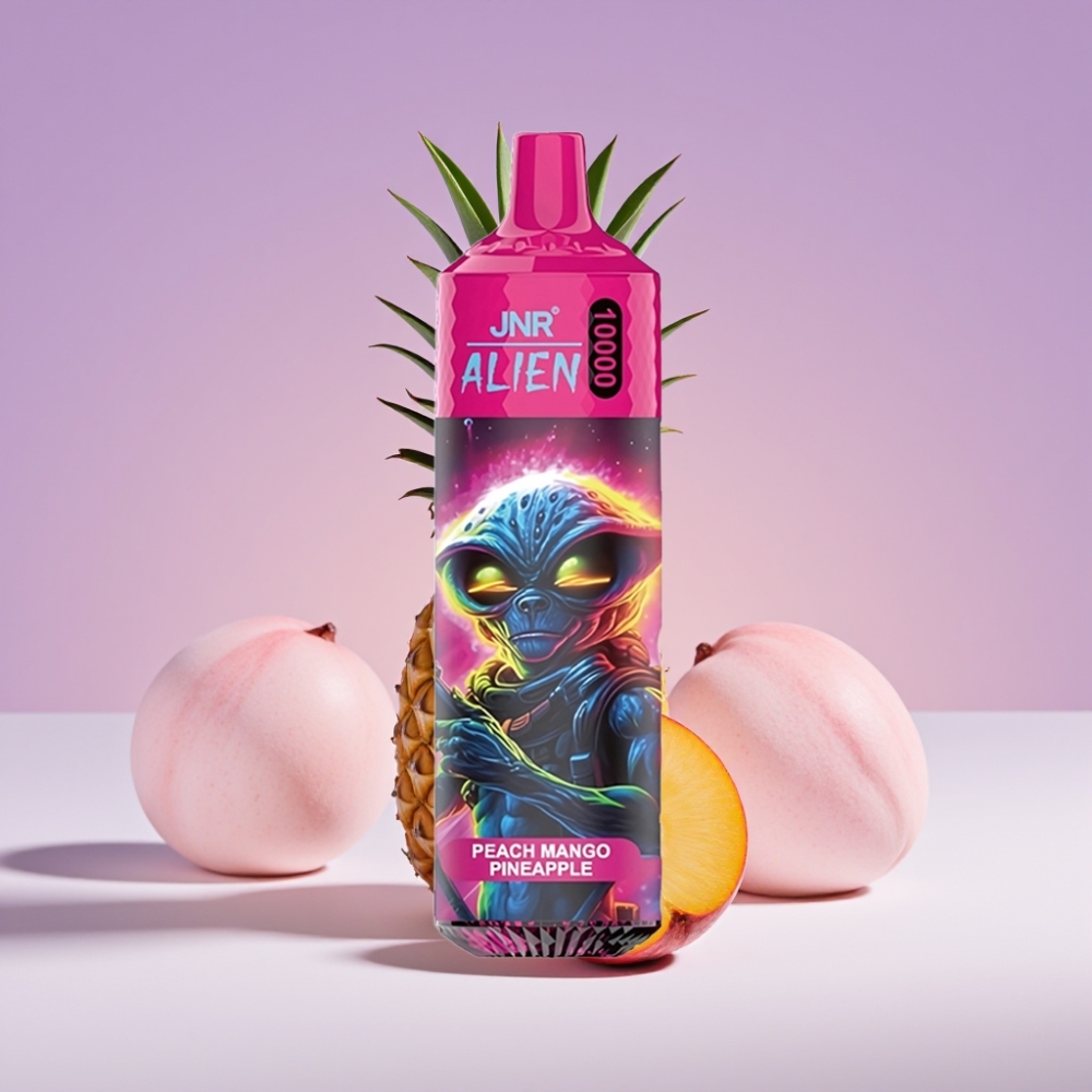 JNR Alien 10000 Puffs 850mAh 20ml Type-C خوخ مانجو أناناس