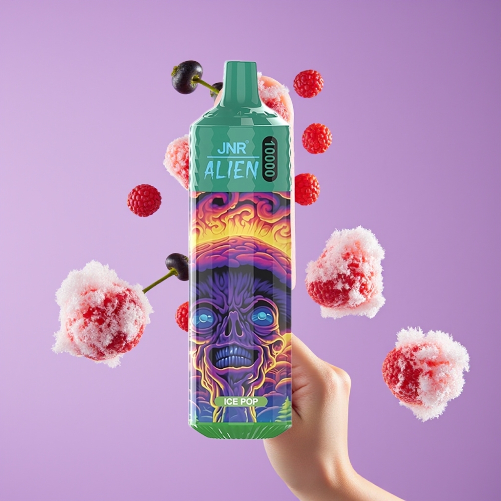JNR Alien 10000 Puffs 850mAh Ice Pop مصاصة ثلجية