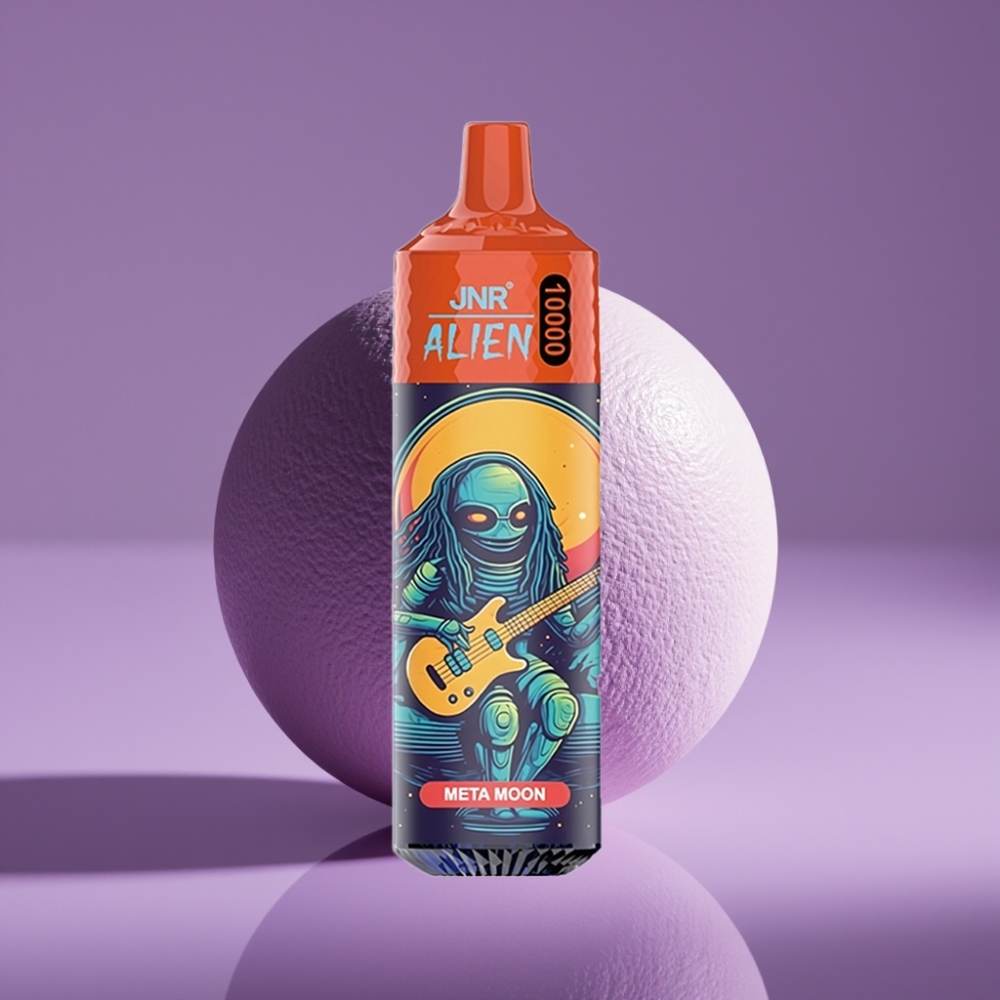 JNR Alien 10000 Puffs 850mAh Type-C LED قمر ميتا