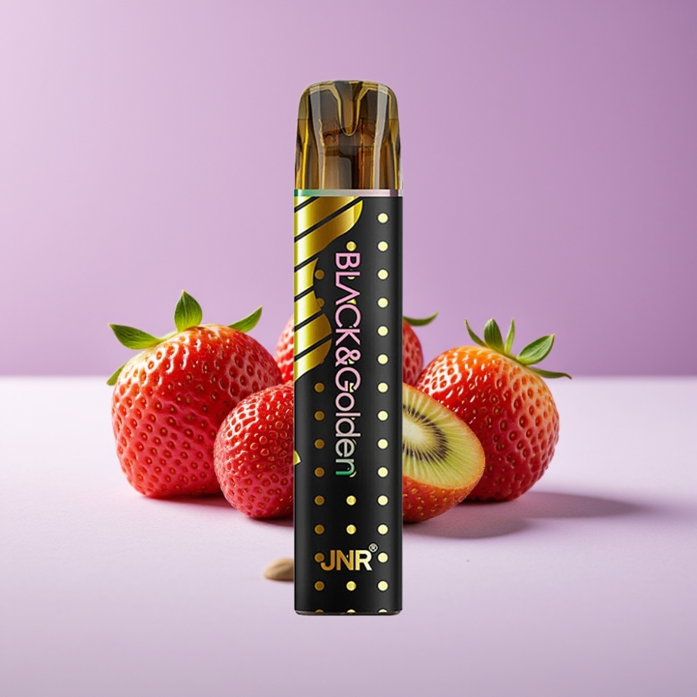JNR Black&Golden 800 Puff 550mAh فراولة كيوي