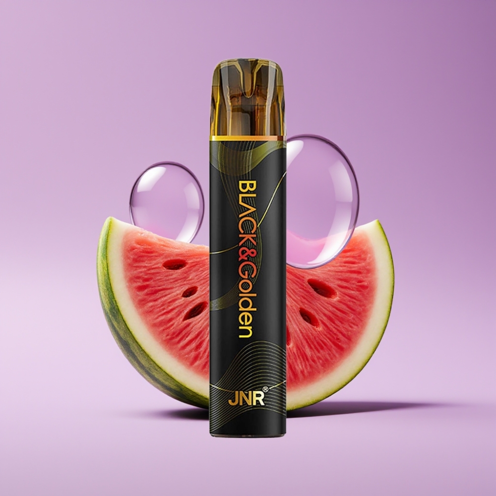 JNR Black&Golden 800 Puffs 550mAh 2ml بطيخ علكة فقاعية
