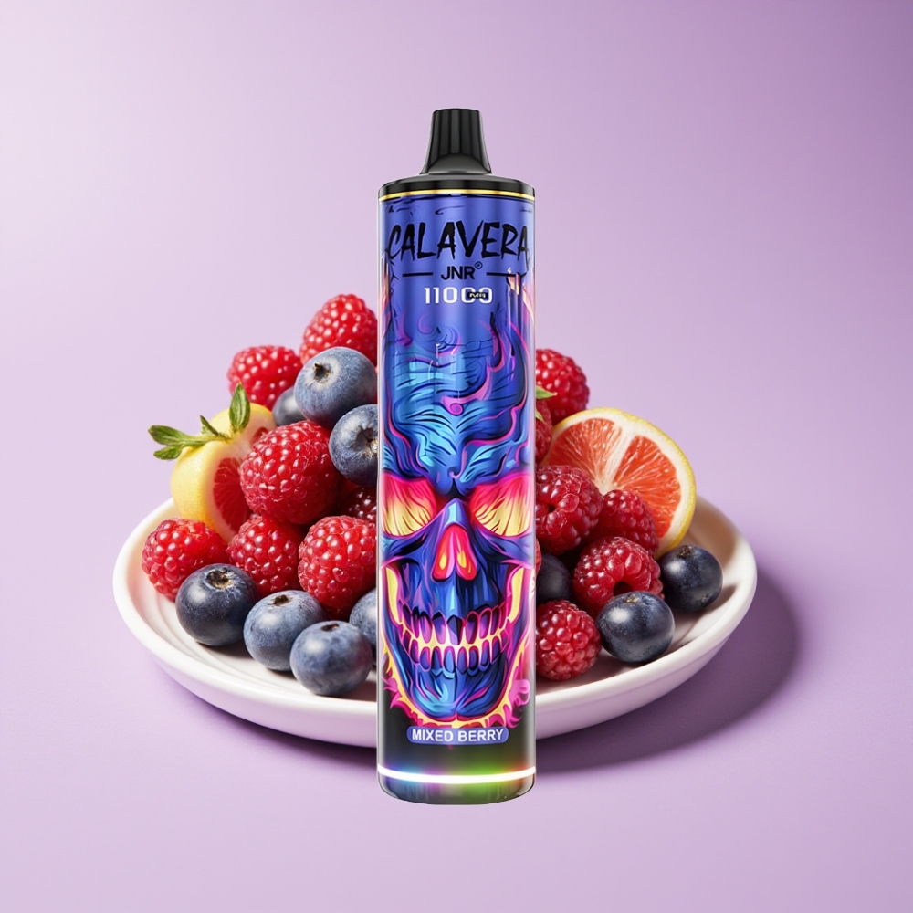 JNR Calavera 11000 Puffs Type-C 850mAh 21ml 1.0ohm توت مختلط