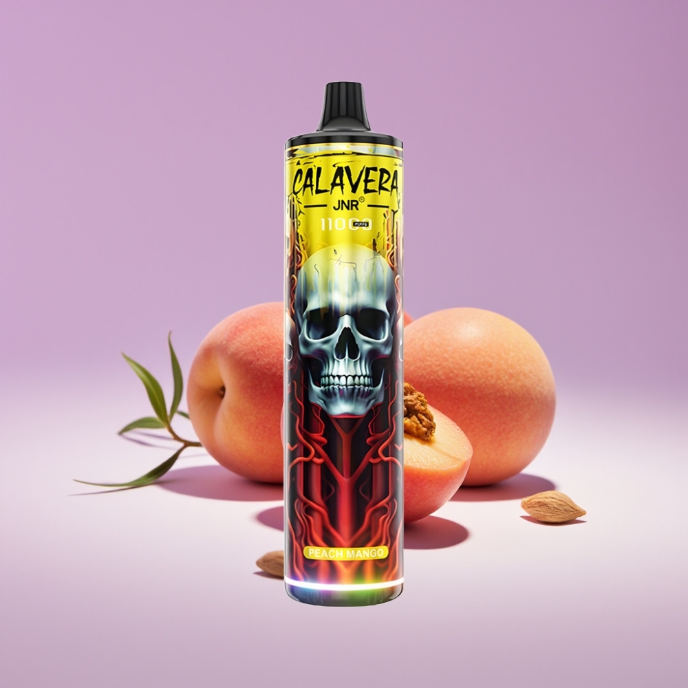 JNR Calavera 11000 Puffs Type-C 850mAh 21ml 1.0ohm خوخ مانجو