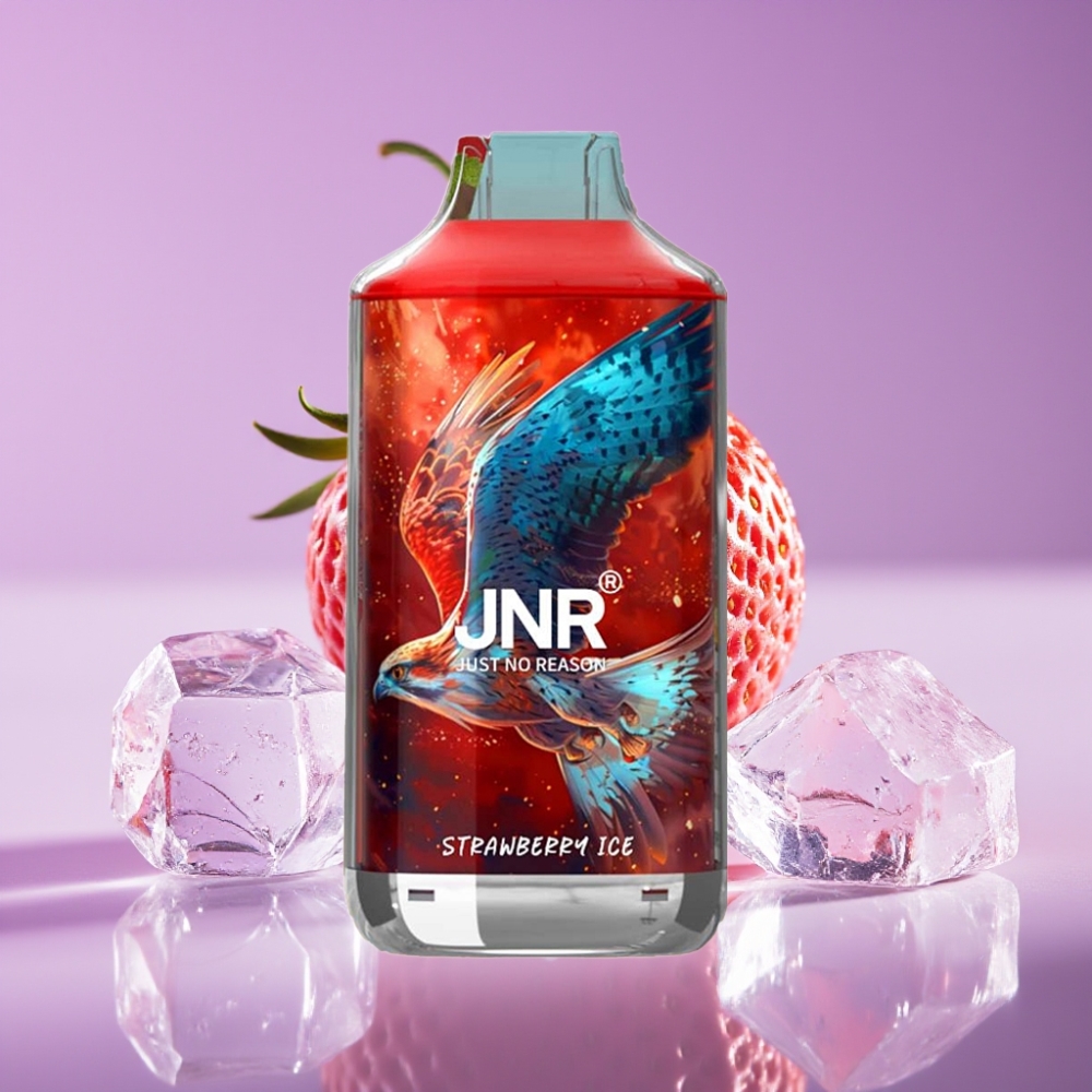 JNR Falcon 16000 Puffs 850mAh 22ml Dual Mesh Strawberry Ice