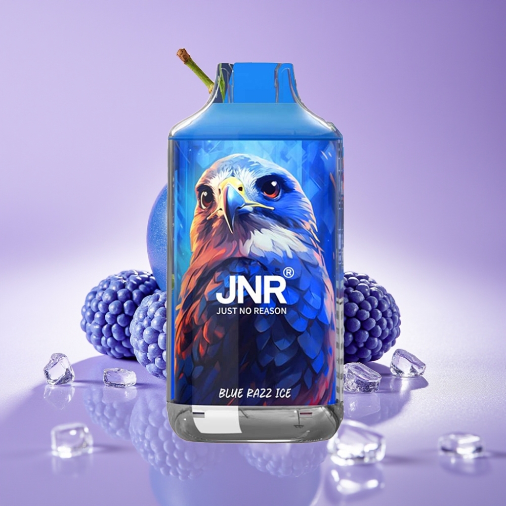 JNR Falcon 16000 Puffs 850mAh 22ml Dual Mesh Type-C Blue Razz Ice