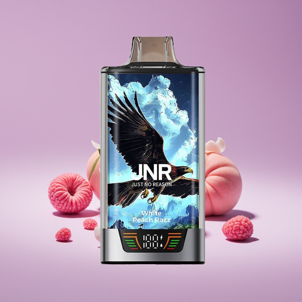 JNR Falcon Pro 28000 30ml 950mAh 5% دراق أبيض وتوت