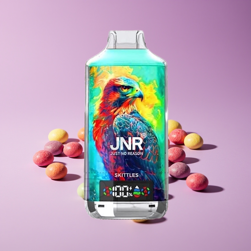 JNR Falcon X 18000 Puff شريطتي سكيتلز شاشة رقمية شحن سريع نوع-C