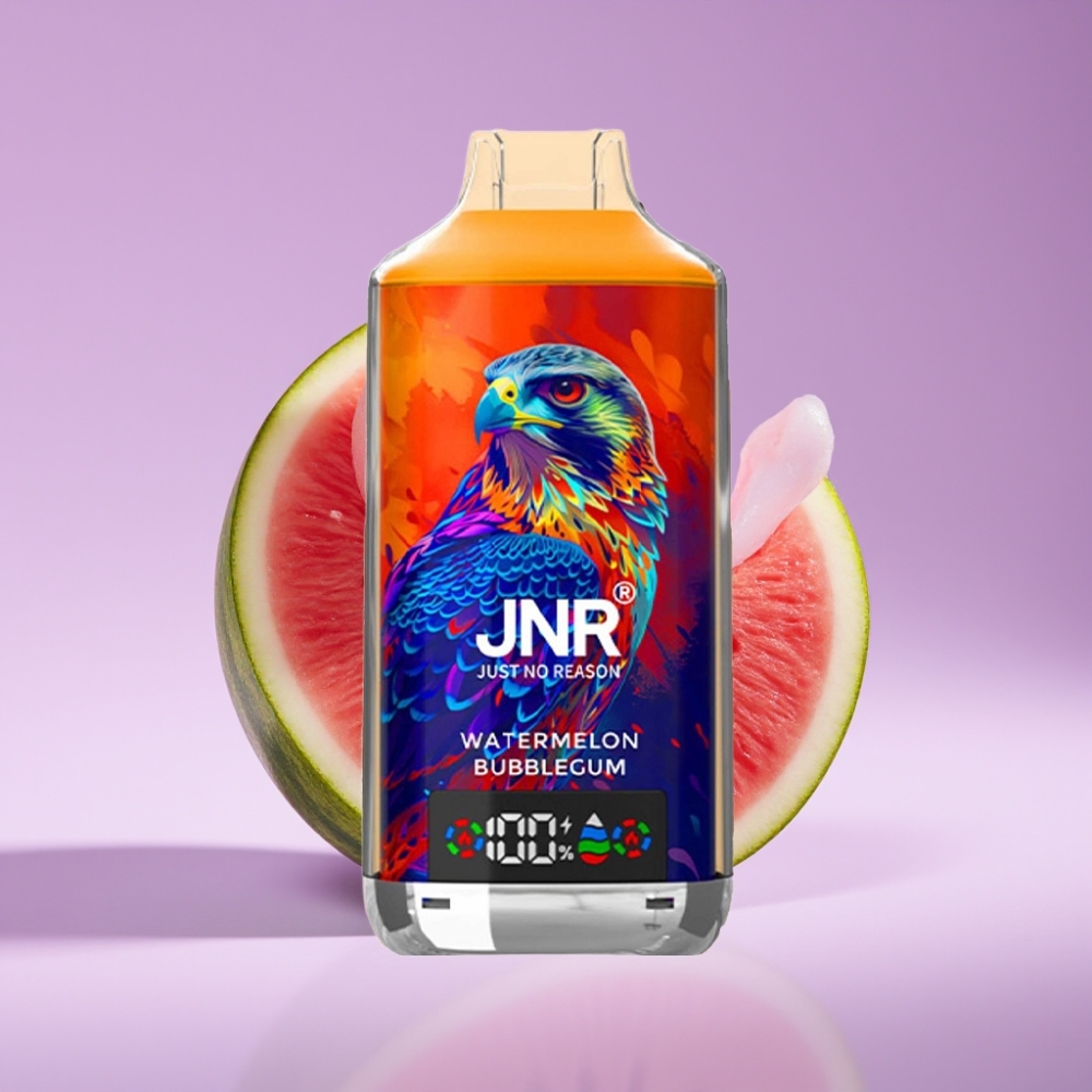JNR Falcon X 18000 Puffs 750mAh 24ml Dual Mesh Coil بطيخ علكة