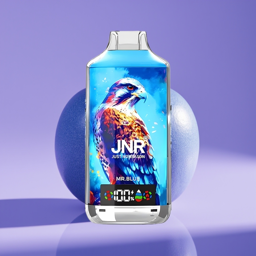 JNR Falcon X 18000 Puffs 750mAh 24ml Dual Mesh Mr. Blue (السيد الأزرق)