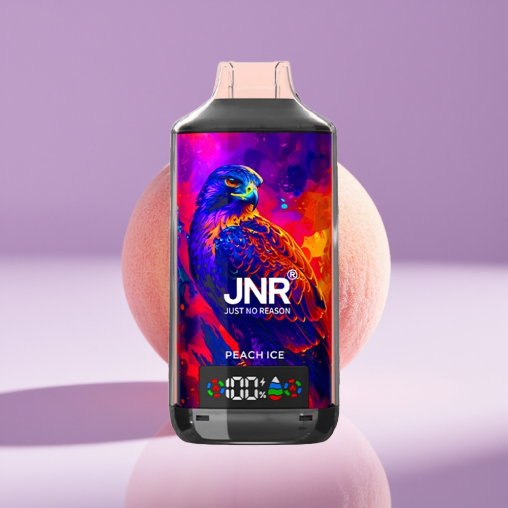 JNR Falcon X 18000 Puffs 750mAh 24ml Dual Mesh خوخ مثلج