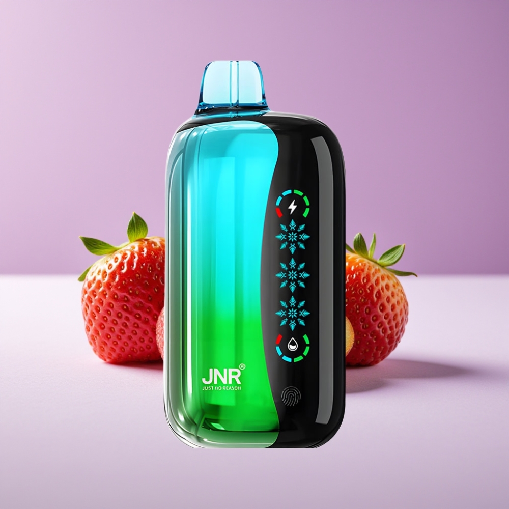 JNR Flex Ice 21000 نفخة شاشة لمس شريحة مزدوجة 1.2 أوم فراولة كيوي