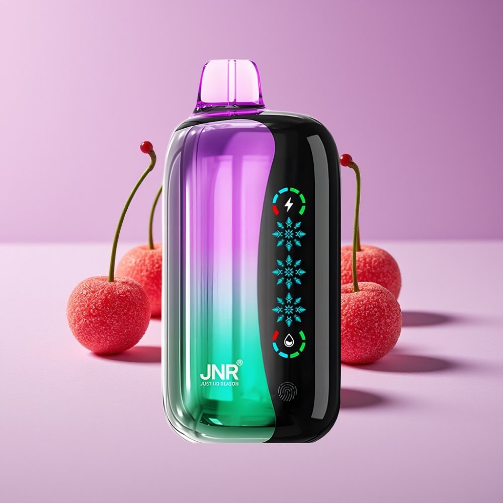JNR Flex Ice 21000 نفخة شاشة لمس نكهة حلوى الكرز الحامض