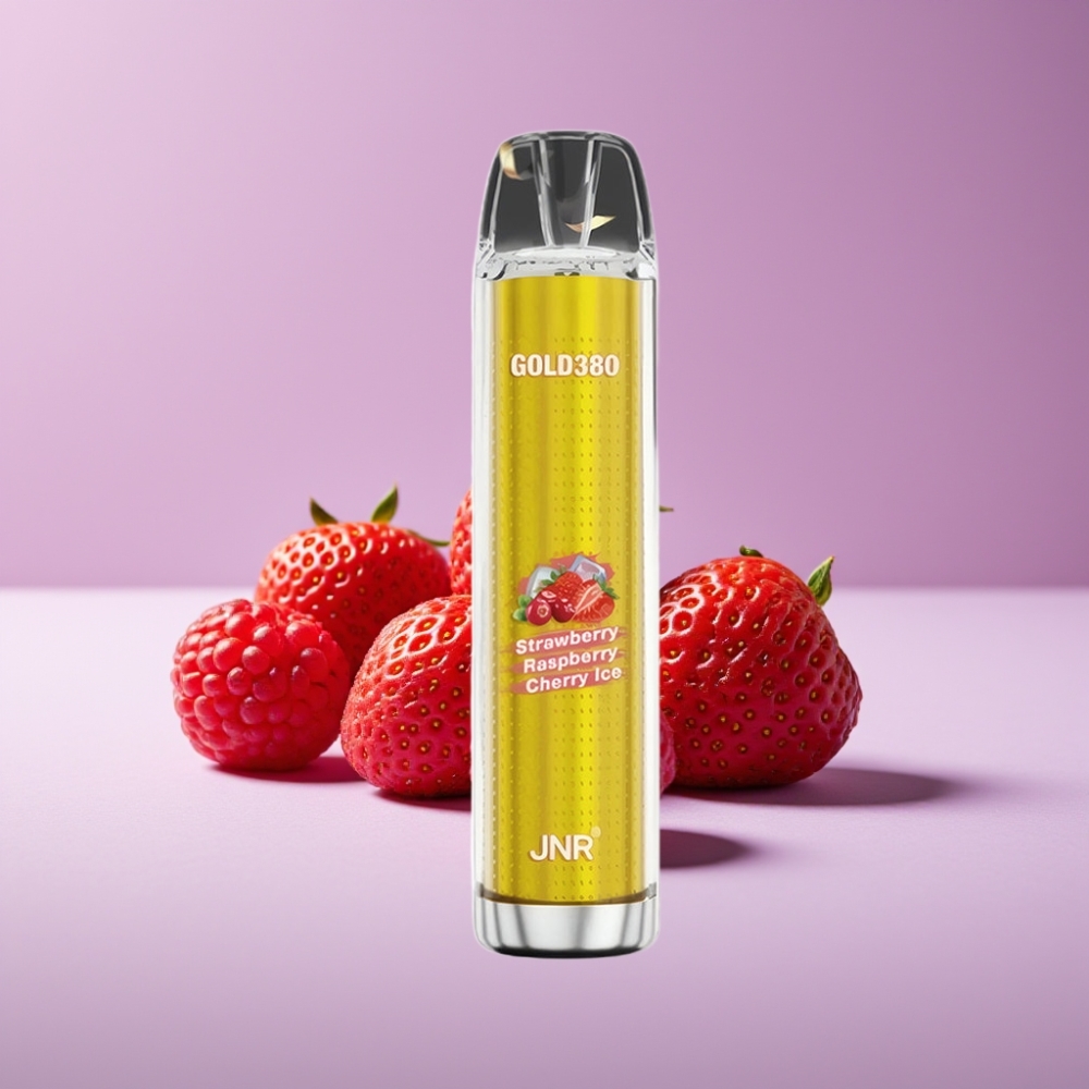 JNR Gold380 6000 نفخة 1500mAh 13ml فراولة توت