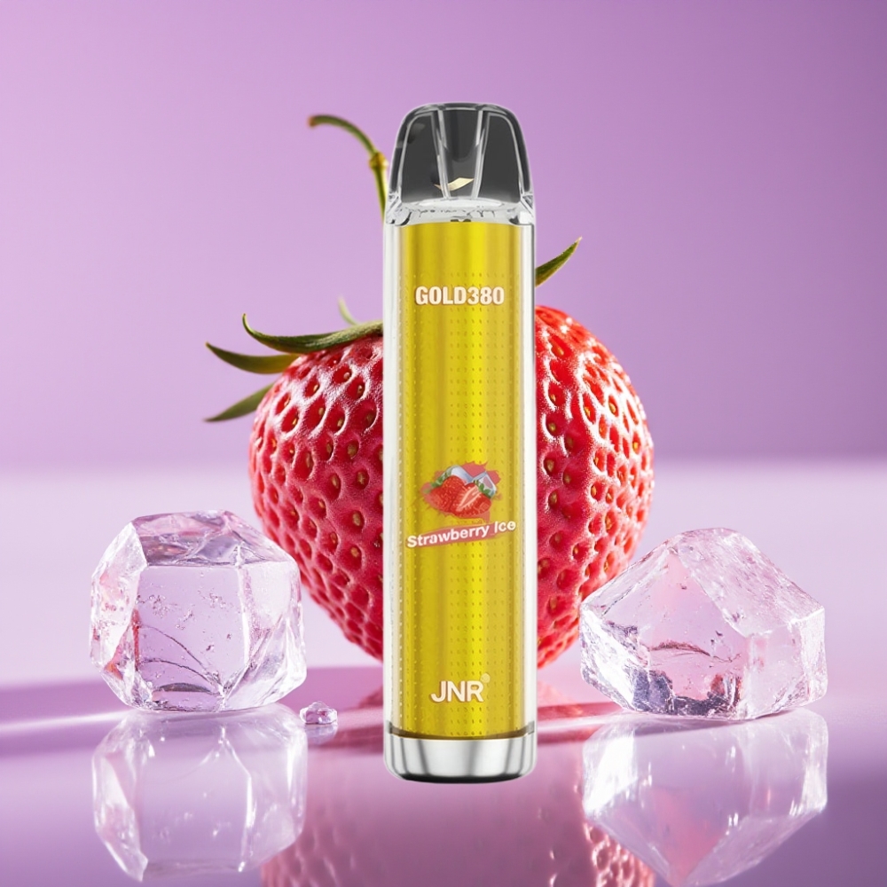 JNR Gold380 6000 Puffs 1500mAh 13ml فراولة مثلجة