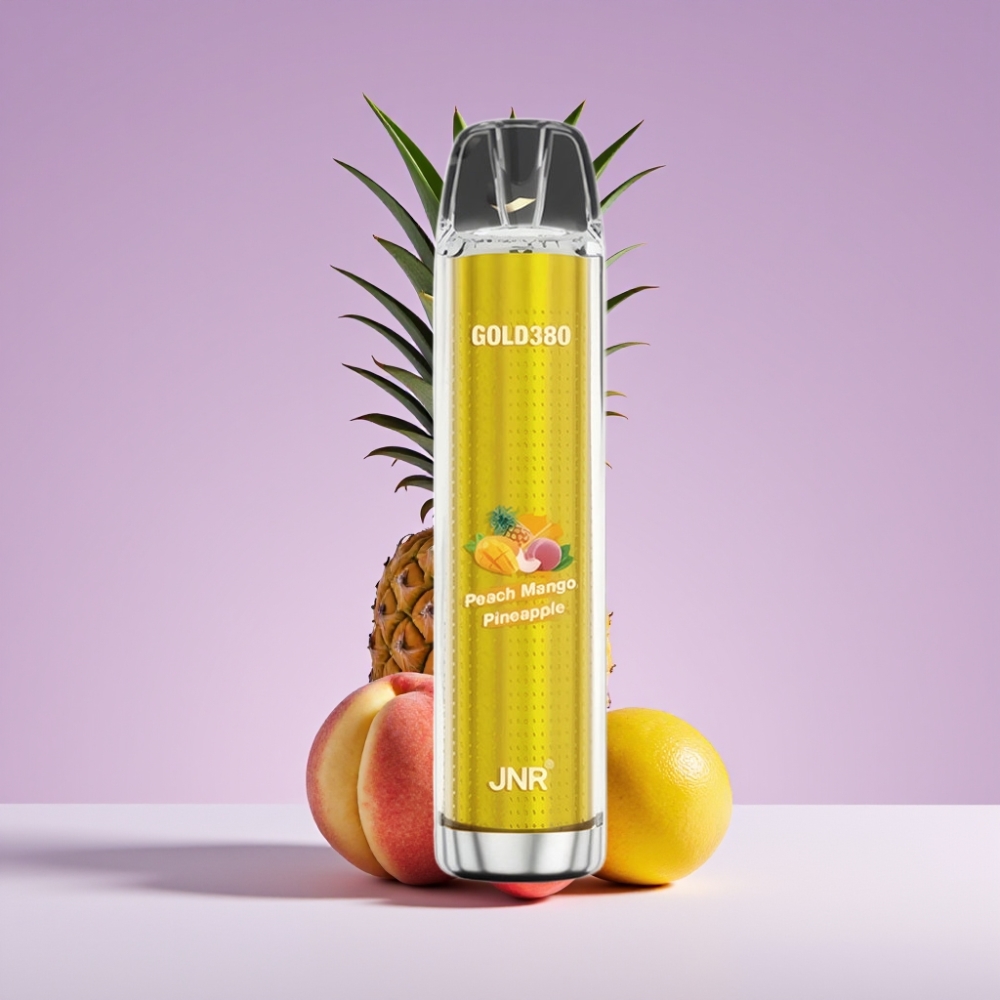 JNR Gold380 6000 Puffs 1500mAh 13ml خوخ مانجو أناناس