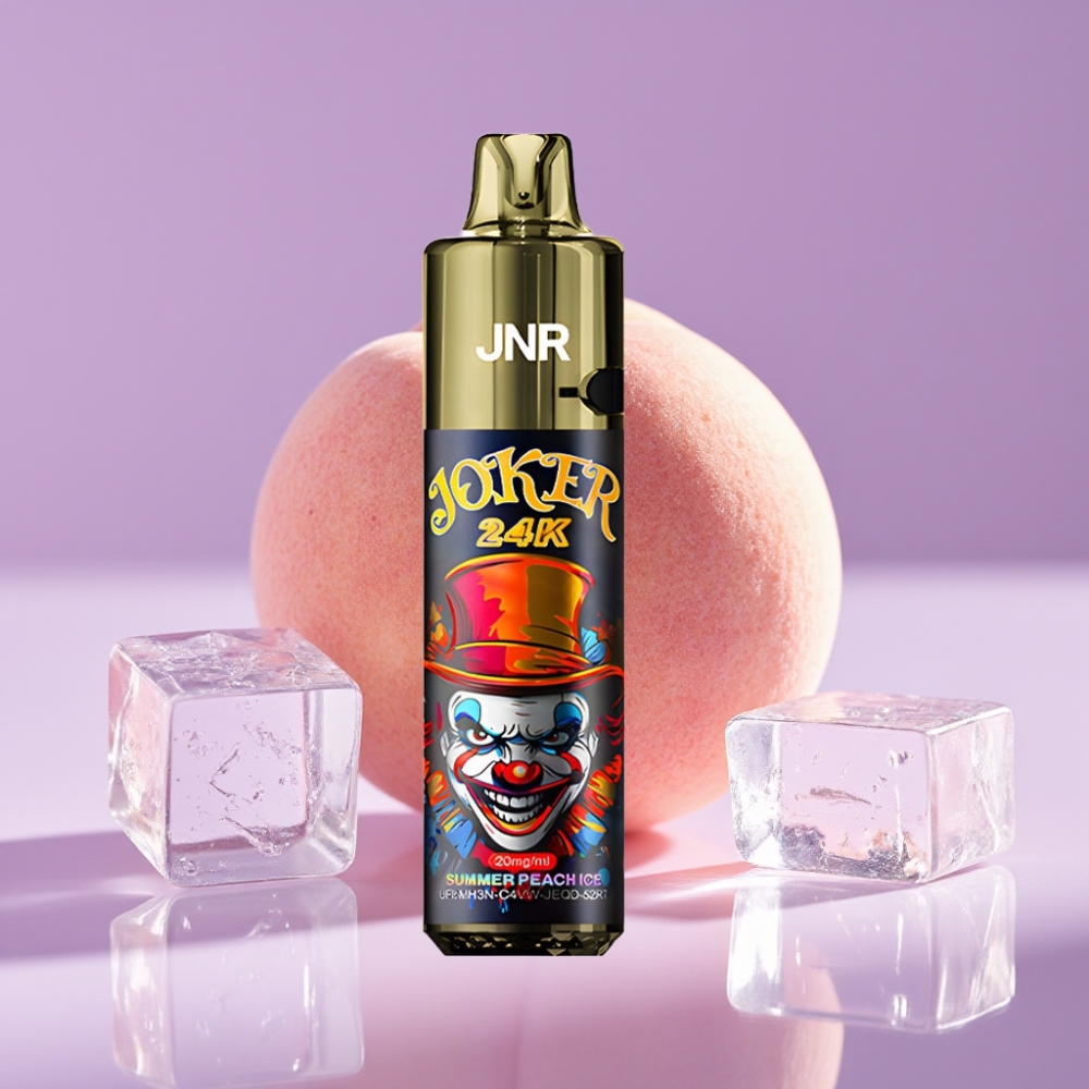 JNR Joker 24000 Puffs 10ml Refillable 800mAh خوخ صيفي مثلج