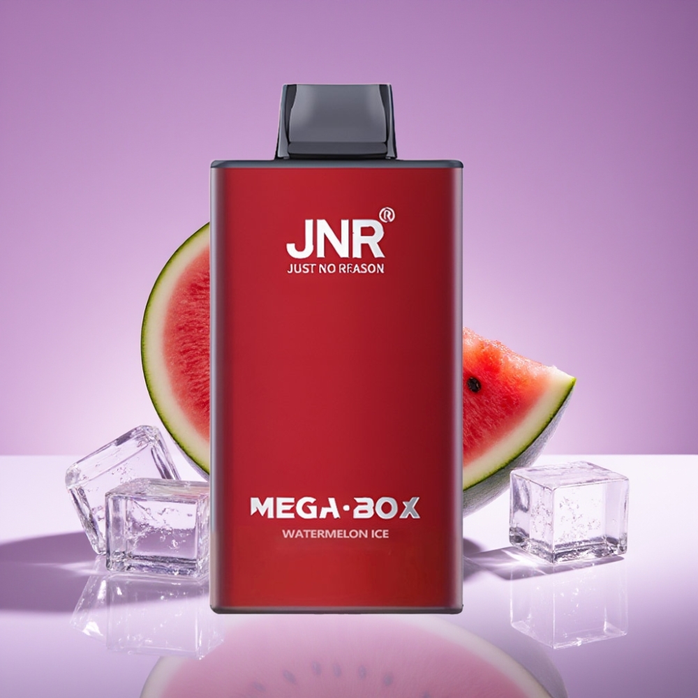 JNR Mega Box 25000 نفخة سعة 30مل بطارية 850مللي أمبير بنكهة بطيخ مثلج