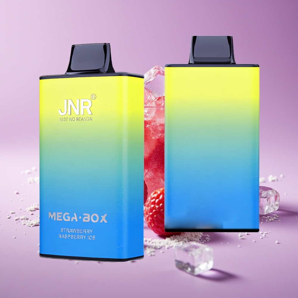 JNR Mega Box 25000 Puff 30ml 850mAh Dual Mesh Strawberry Raspberry Ice