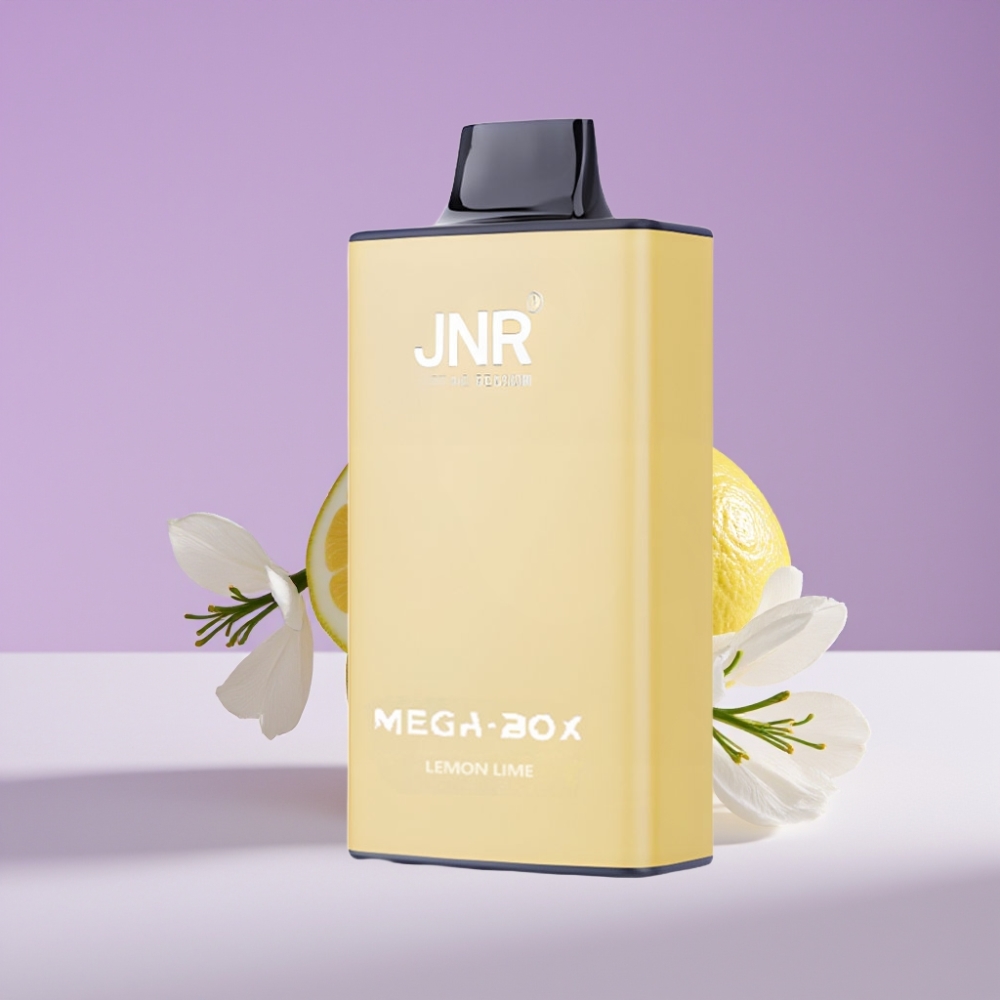 JNR Mega Box 25000 Puff 30ml 850mAh Dual Mesh Type-C ليمون ولايم