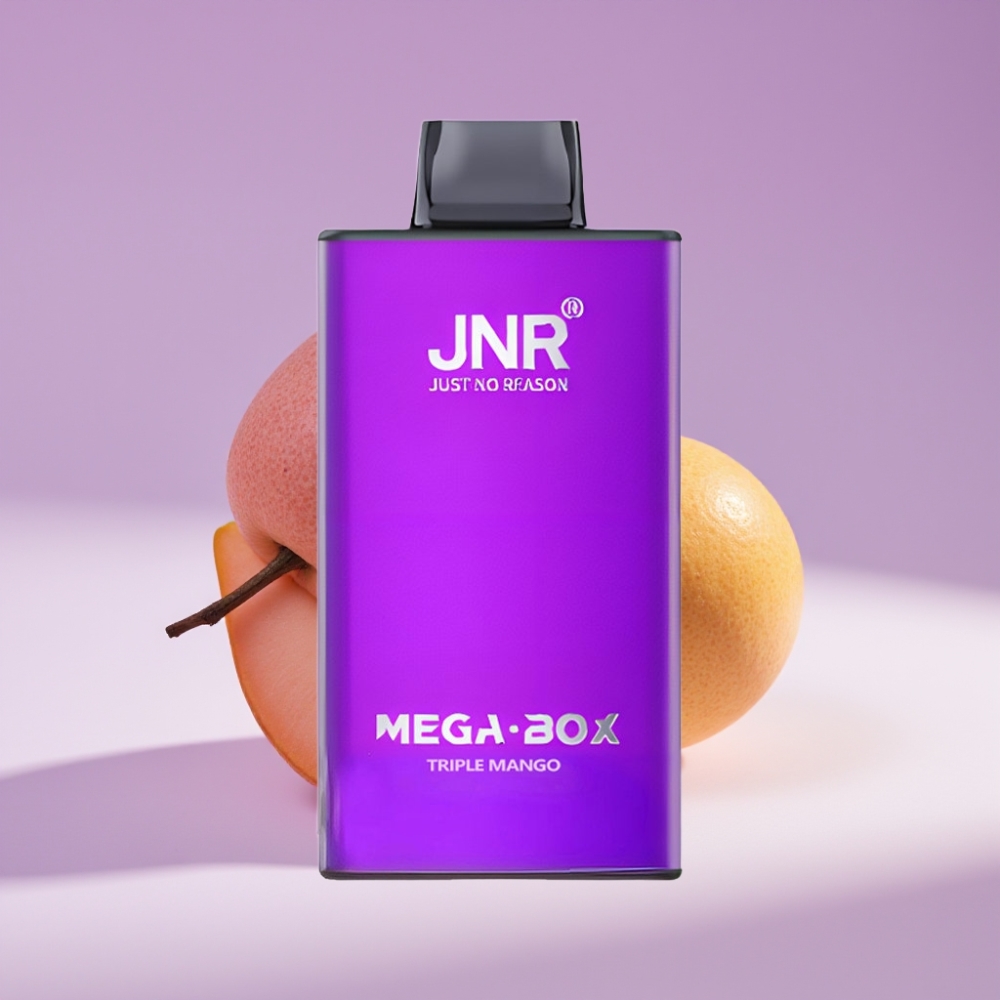 JNR Mega Box 25000 Puffs 30ml 850mAh Dual Mesh مانجو ثلاثي