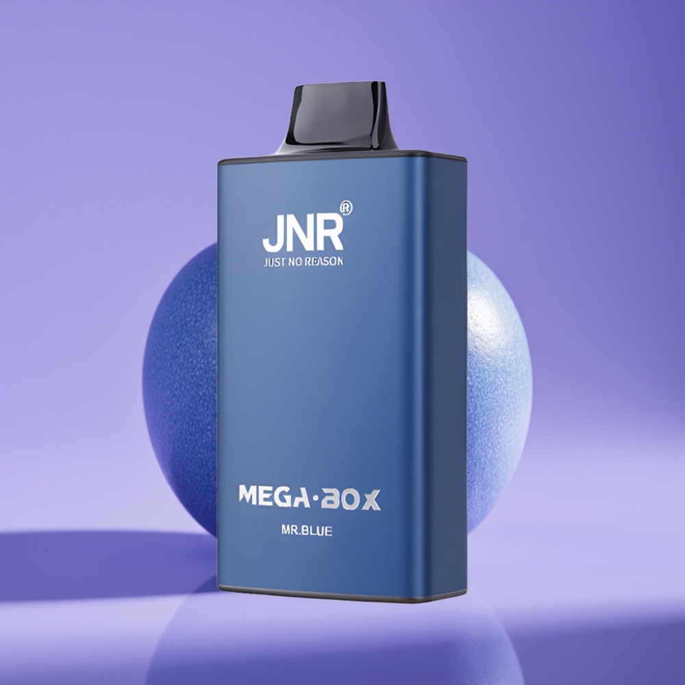 JNR Mega Box 25000 Puffs 30ml 850mAh Dual Mesh Type-C أزرق