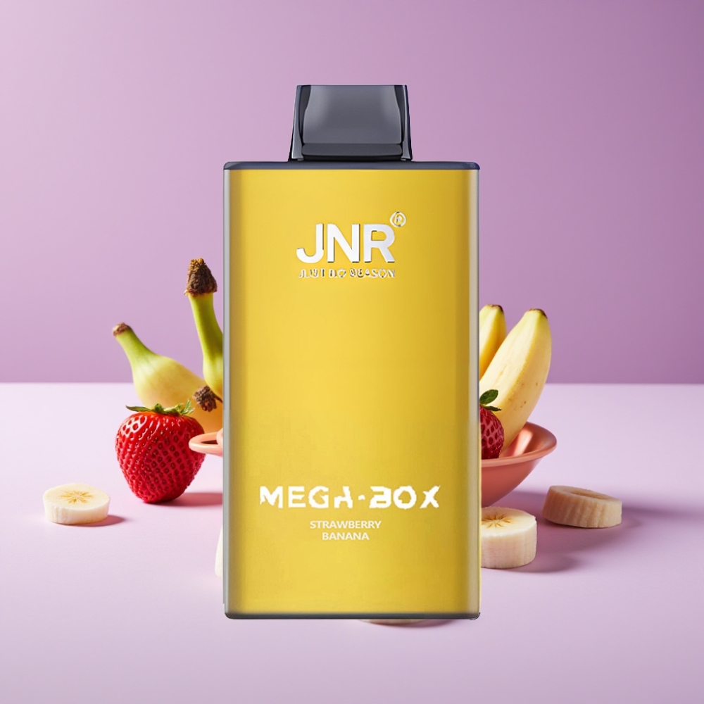 JNR Mega Box 25000 Puffs 30ml 850mAh فراولة موز