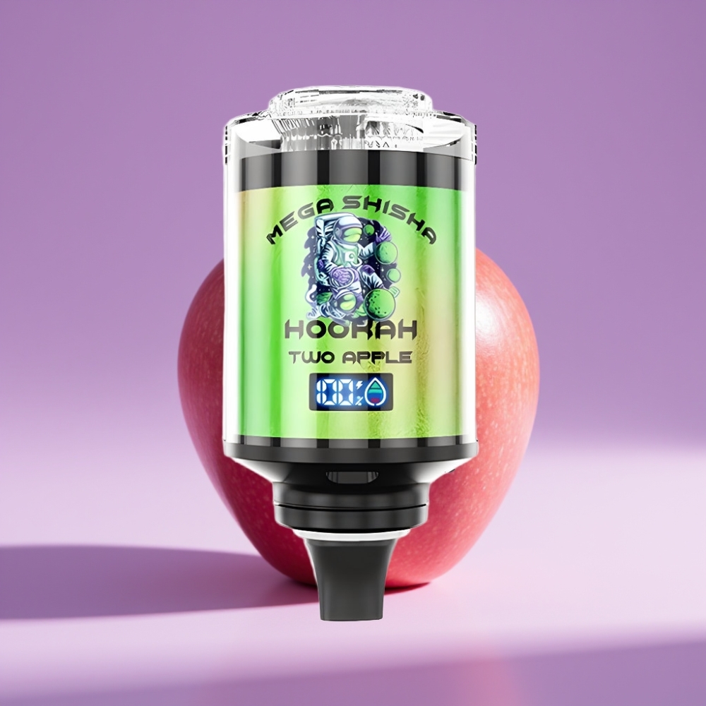 JNR Mega Shisha Hookah 100K شاشة ذكية تفاعلية نوع-C تفاحين