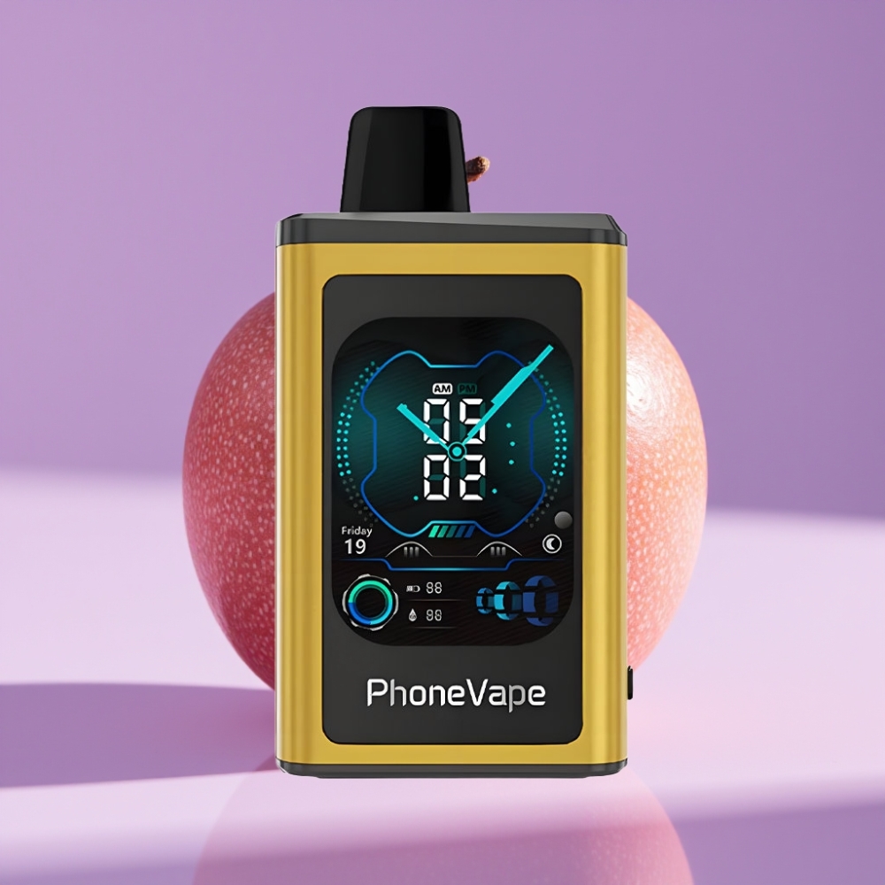 JNR PhoneVape 30000 نفخة بطارية 850mAh شاحن Type-C وضع توربو تحكم بالتطبيق نكهة Fucking Fab
