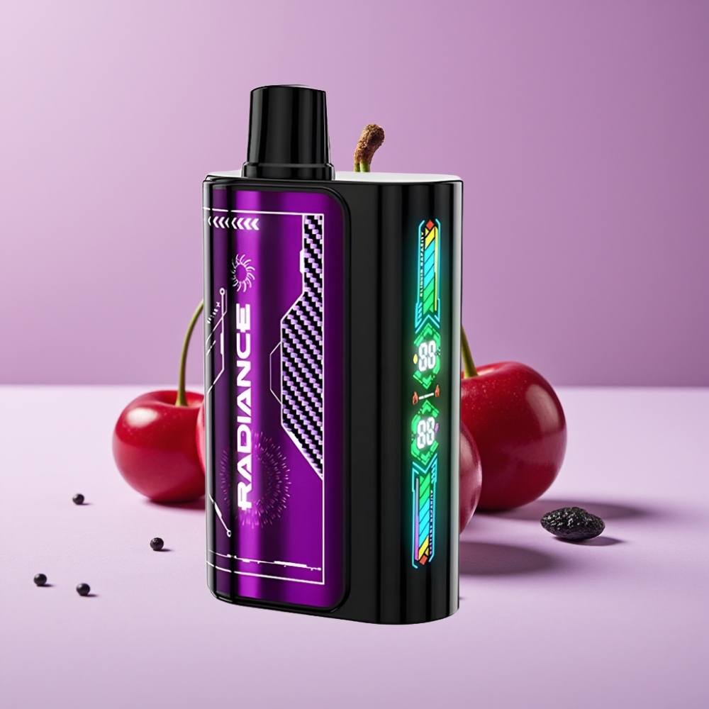 JNR Radiance 31000 نفخة شاشة ذكية 28مل بطارية 950 مللي أمبير نوع-C كرزي توتي