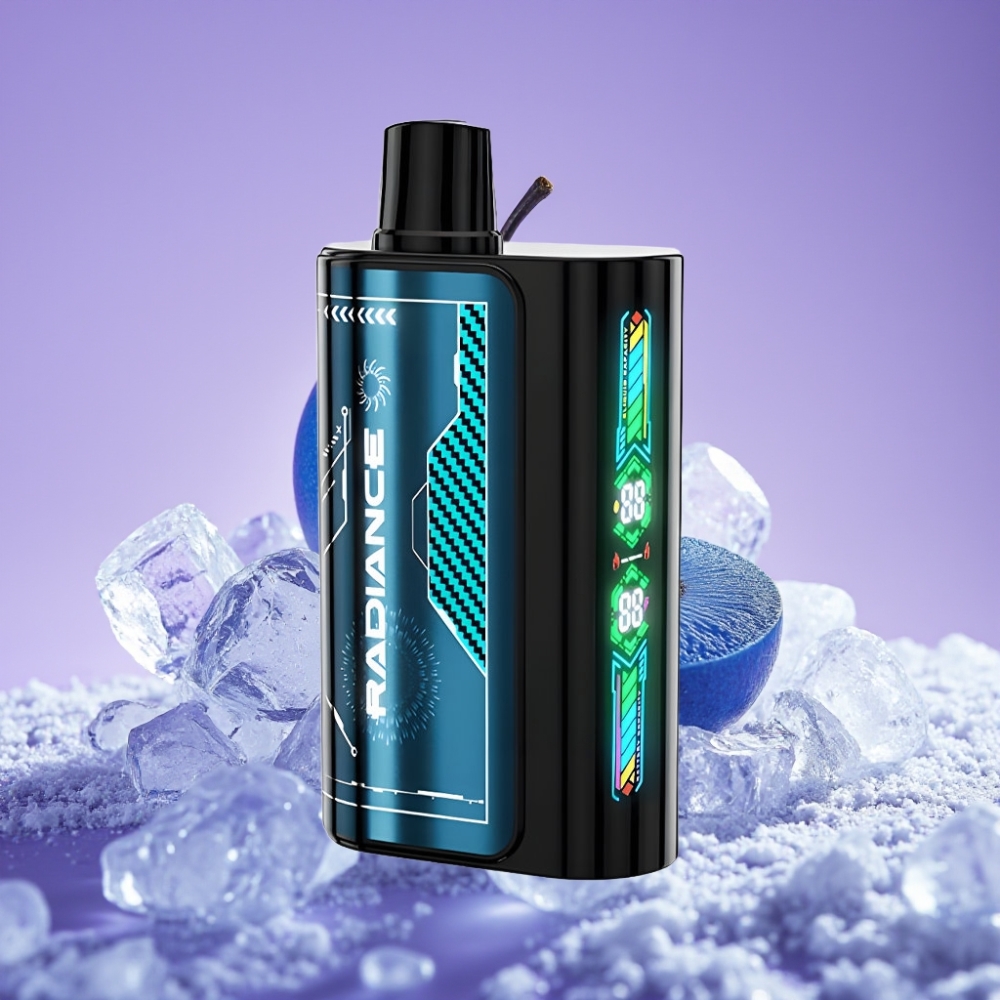 JNR Radiance 31000 نفخة شاشة ذكية بطارية 950 مللي أمبير نوع-C توت أزرق مثلج