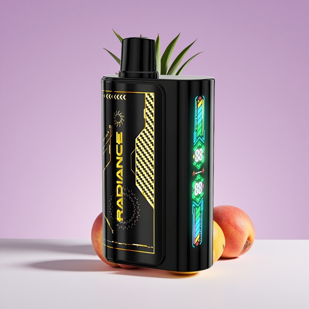 JNR Radiance 31000 نفخة شاشة ذكية بطارية 950 مللي أمبير نوع-C خوخ مانجو أناناس