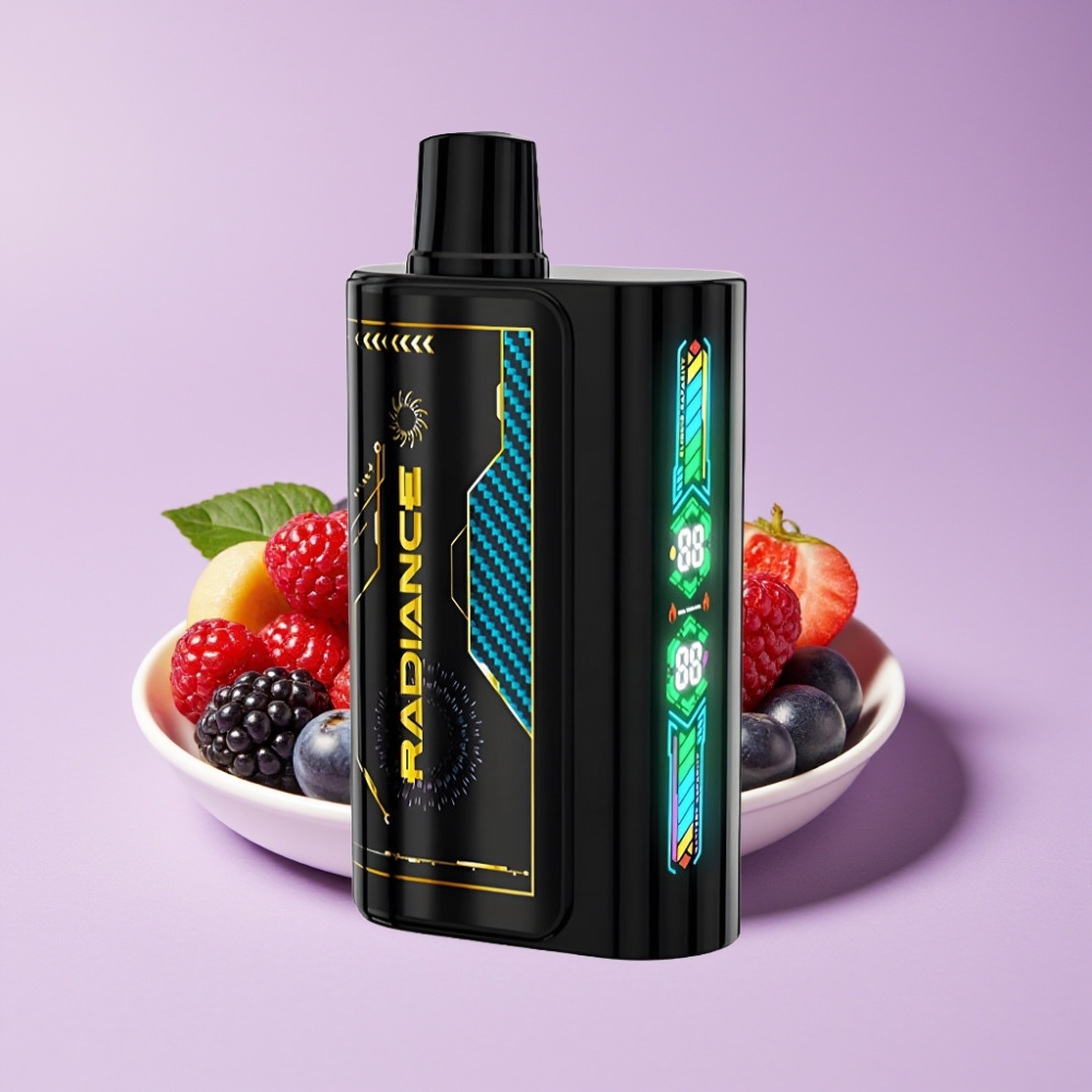 JNR Radiance 31000 نفخة شاشة ذكية بطارية قابلة لإعادة الشحن 950 مللي أمبير توت مختلط