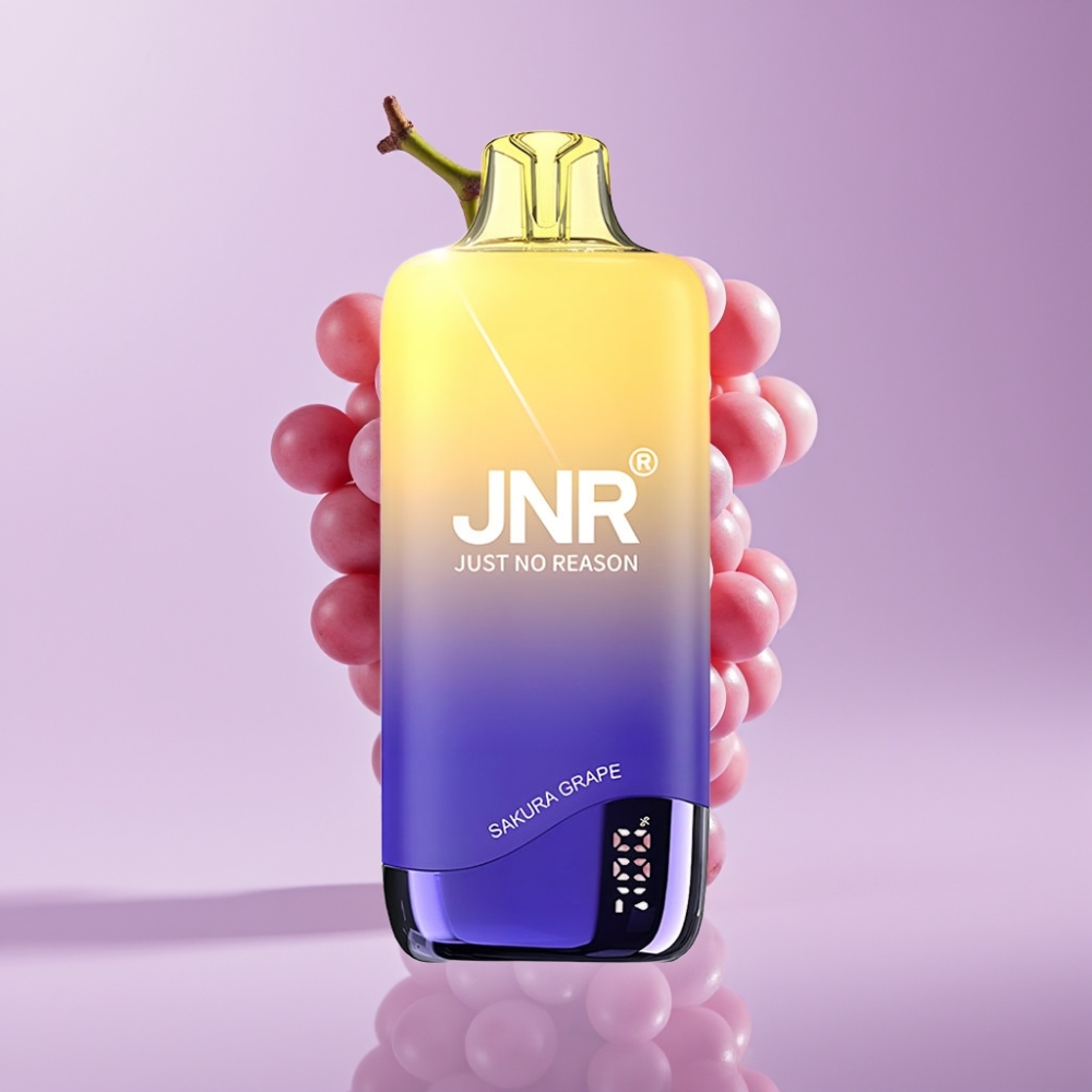 JNR Rainbow 10500 Puffs 18ml 0.8ohm عنب الساكورا