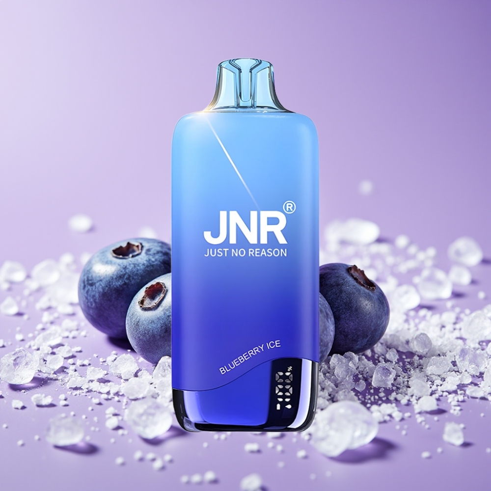 JNR Rainbow 10500 Puffs 18ml بطارية 600mAh بنكهة التوت الأزرق المثلج