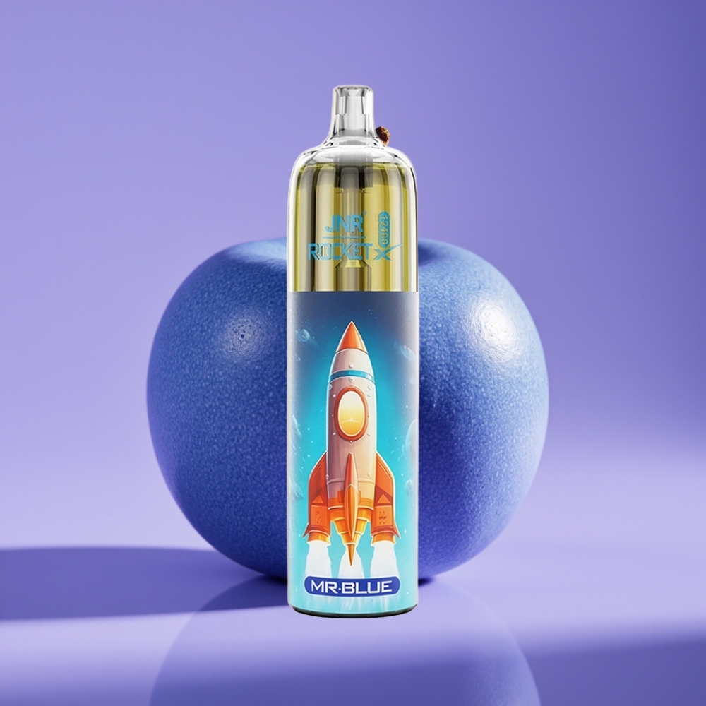 JNR Rocket-X 12400 نفخة شفاط هواء قابل للتعديل RGB 1.2اوم شبكة 850mAh أزرق السيد