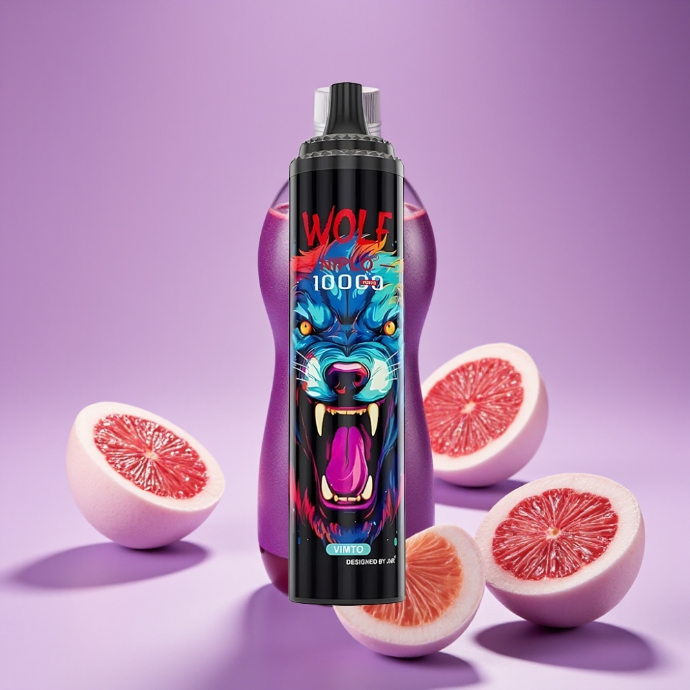 JNR Wolf Niplo 10000 Puffs 1.0 Ohm 650mAh 20ml Type-C فيمتو