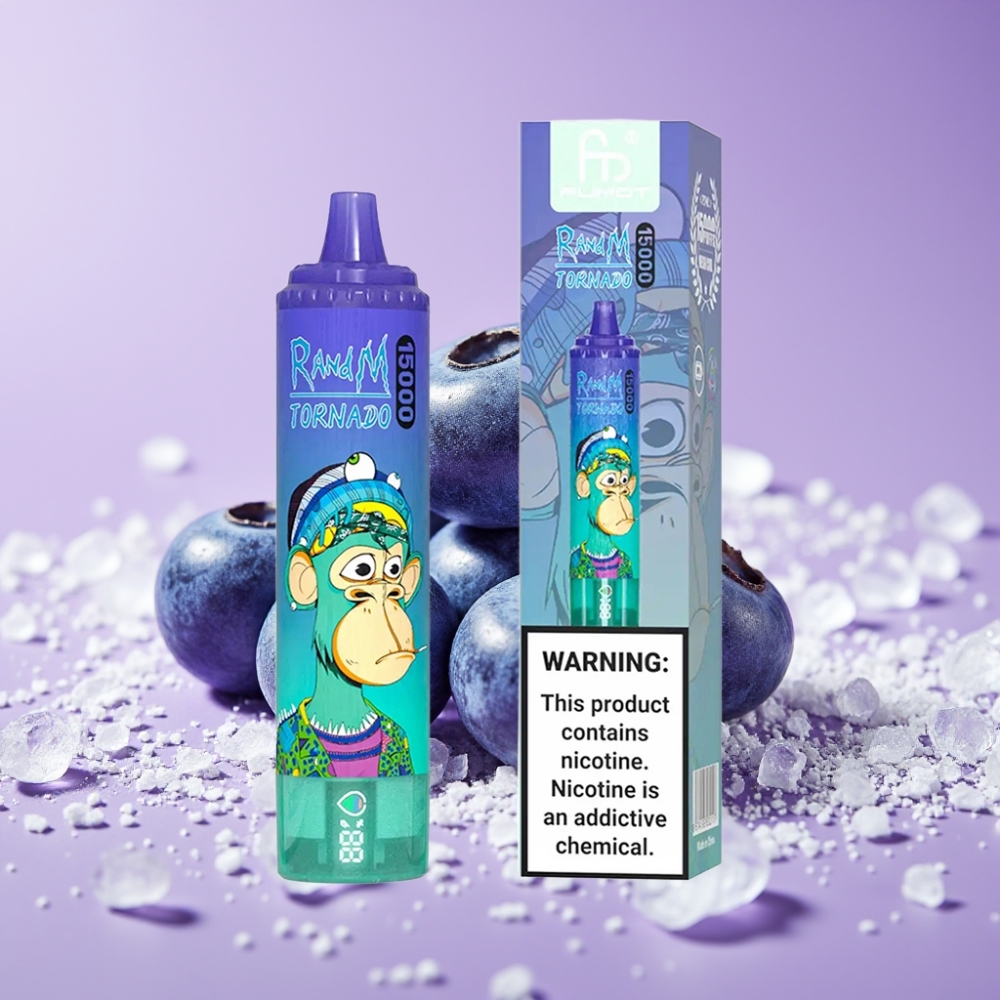Fumot RandM Tornado 15000 Puffs 25ml 850mAh Blueberry On Ice