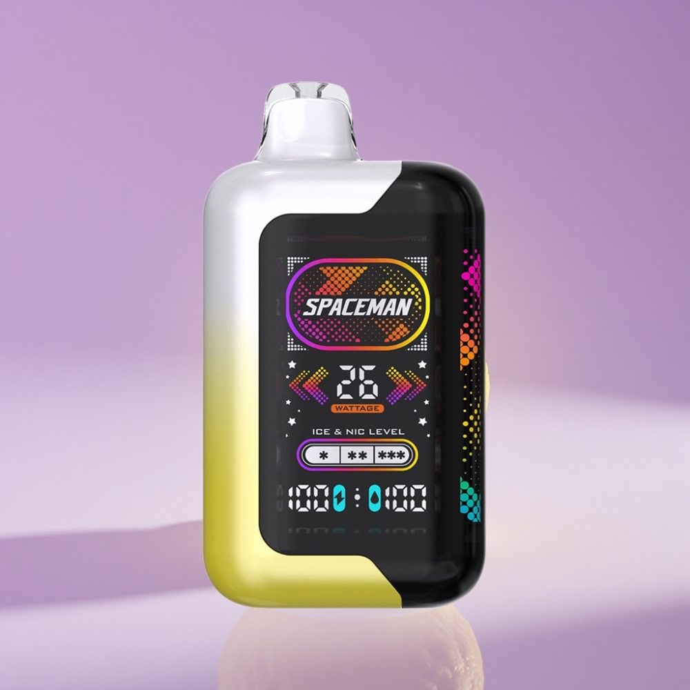 SMOK SPACEMAN SP40000 Zero Nic 20ml 0% 1000mAh LED فلافور ليمون بوب