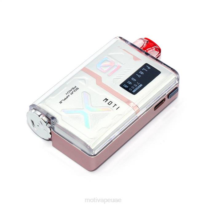 MOTI vape UAE - MOTI Play Bar 7500 سيجارة للاستعمال مرة واحدة (5%، 7500 نفسة) الخوخ التفاح الحامض 8624Y56