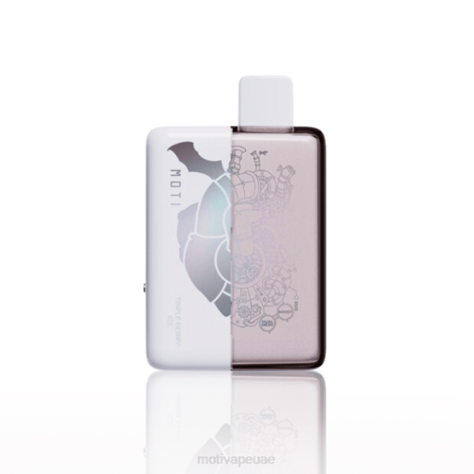 MOTI vape price - MOTI Duo 9000 سيجارة للاستعمال مرة واحدة (5%، 9000 نفسة) ثلج التوت الثلاثي 8624Y71